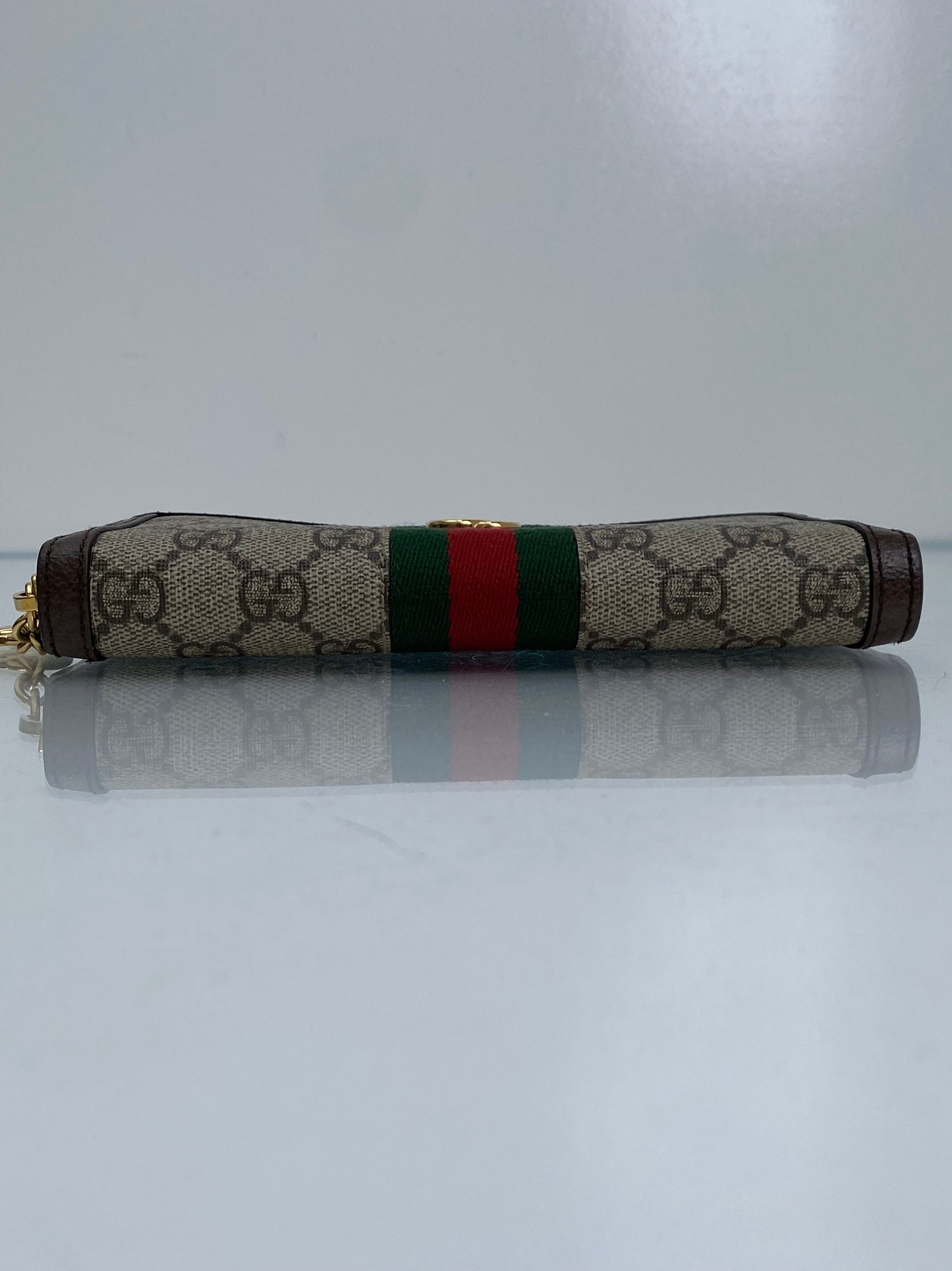 Gucci GG Supreme Webstripe Wallet GHW