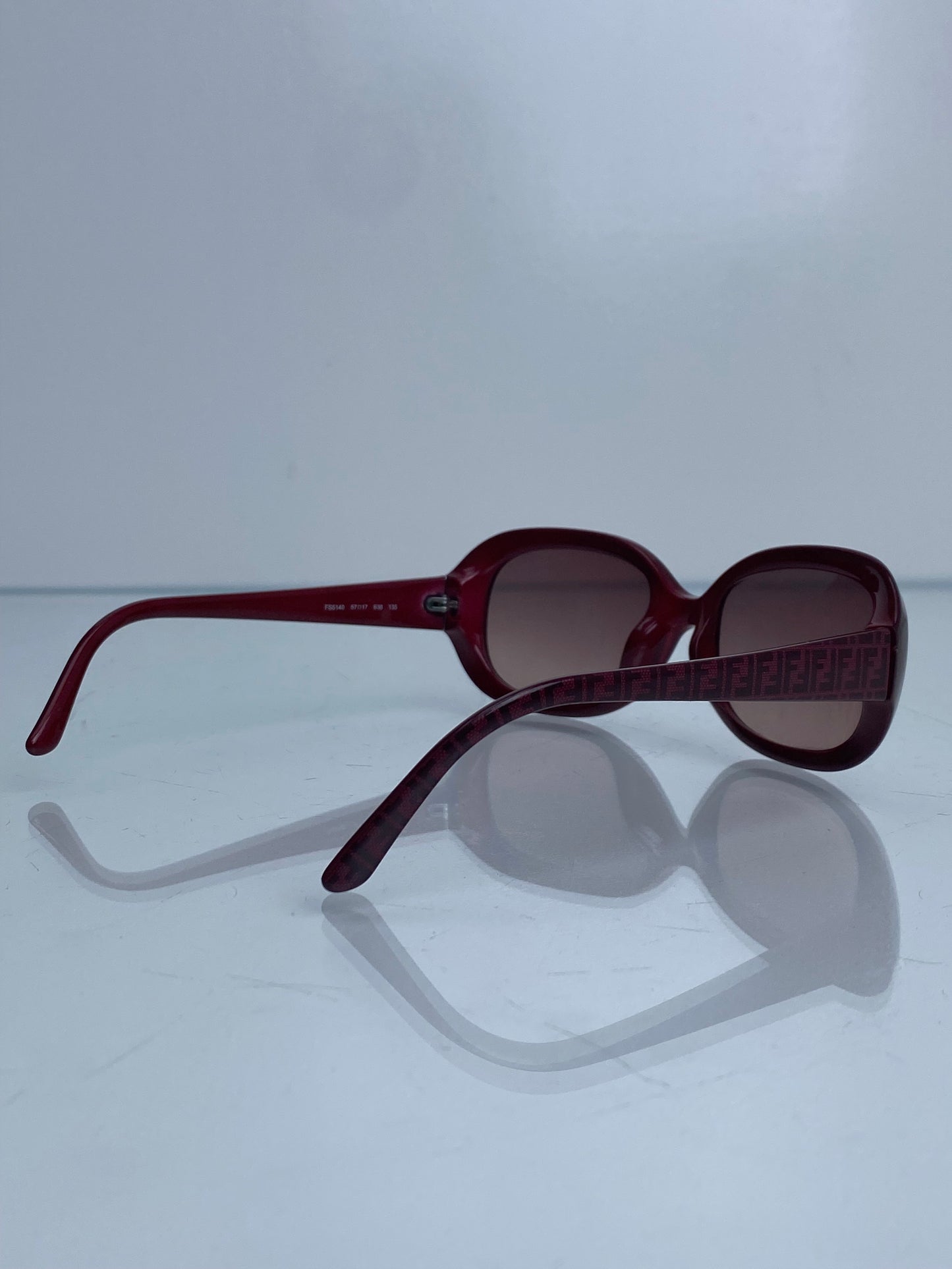 Fendi Maroon Sunglasses (As Is)