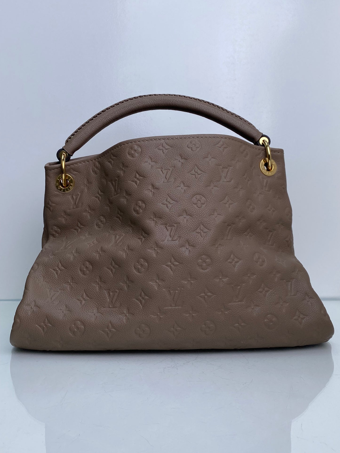 Louis Vuitton Artsy Taupe Empriente Leather GHW