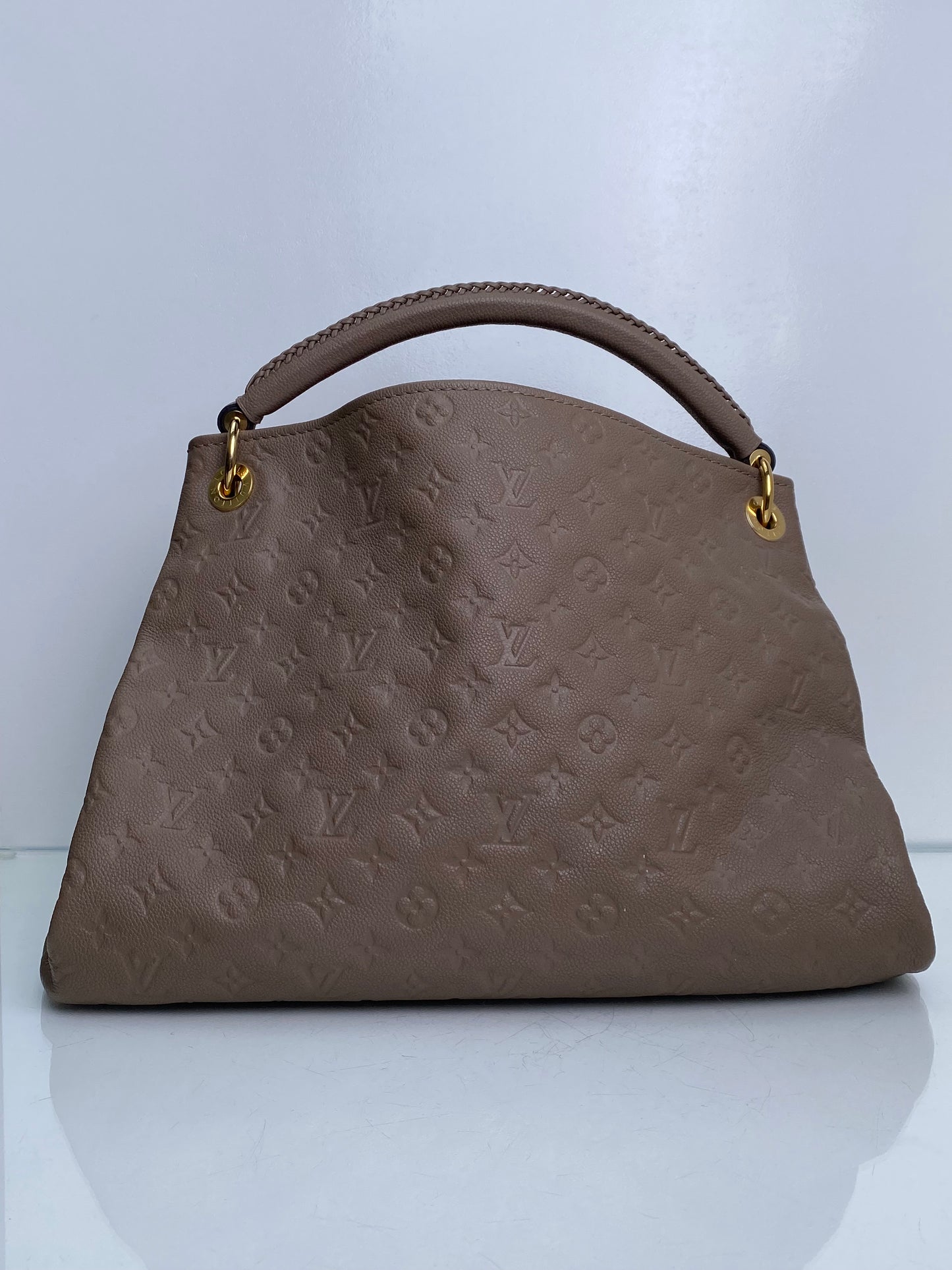 Louis Vuitton Artsy Taupe Empriente Leather GHW
