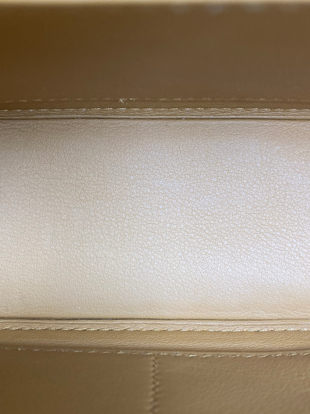 Hermes Geta Chèvre Gold Crossbody Bag PHW