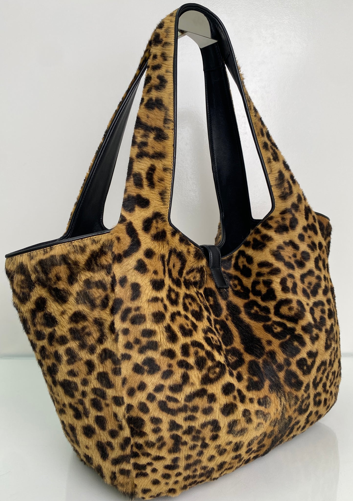 Saint Laurent Le 5 a 7 Bea Bag Pony Hair GHW