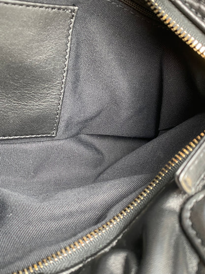 Chanel 2025 Black Lambskin Bow Bag GHW