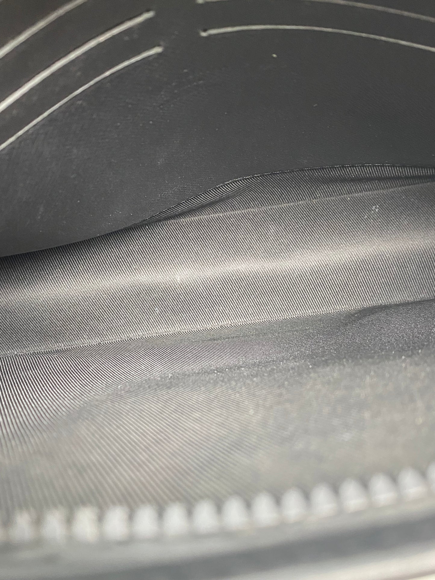 Louis Vuitton Blue, Yellow, & Black Gradient Voyage Pouch