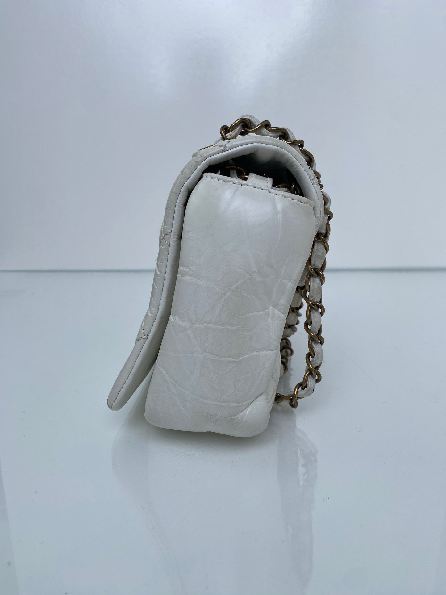 Chanel White Flap Bag