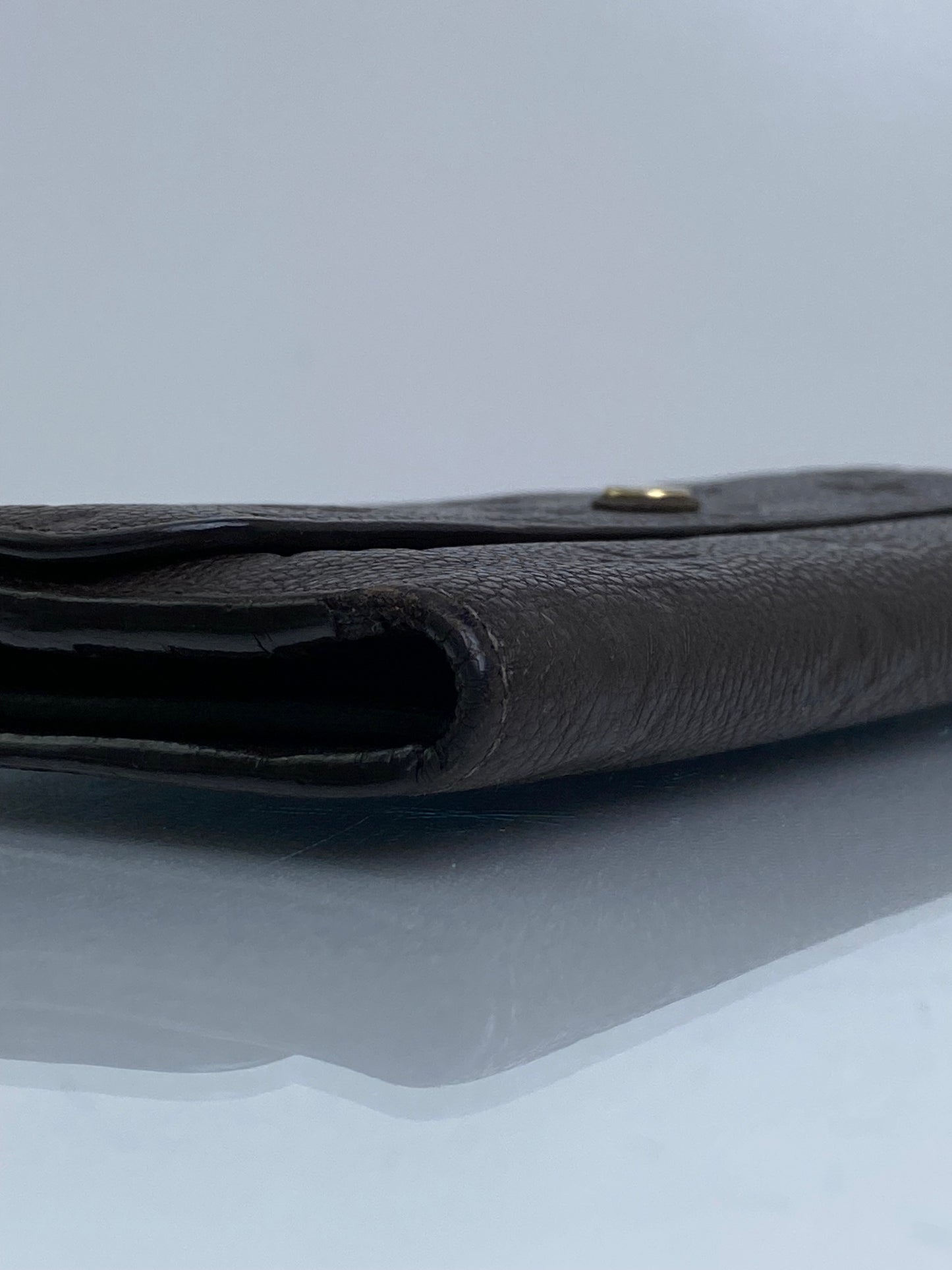 Louis Vuitton Brown Empreinte Virtuose Wallet GHW