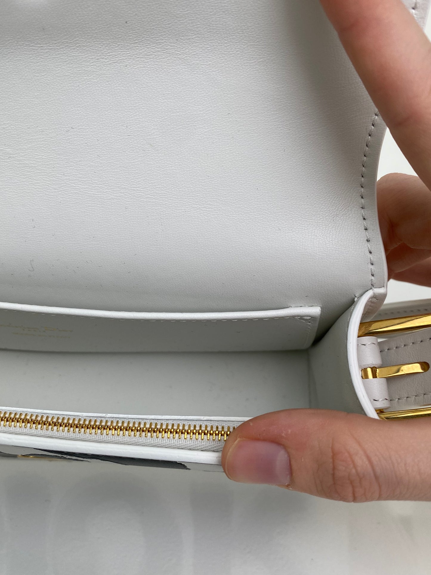 Christian Dior Miss Dior White Shoulder Bag