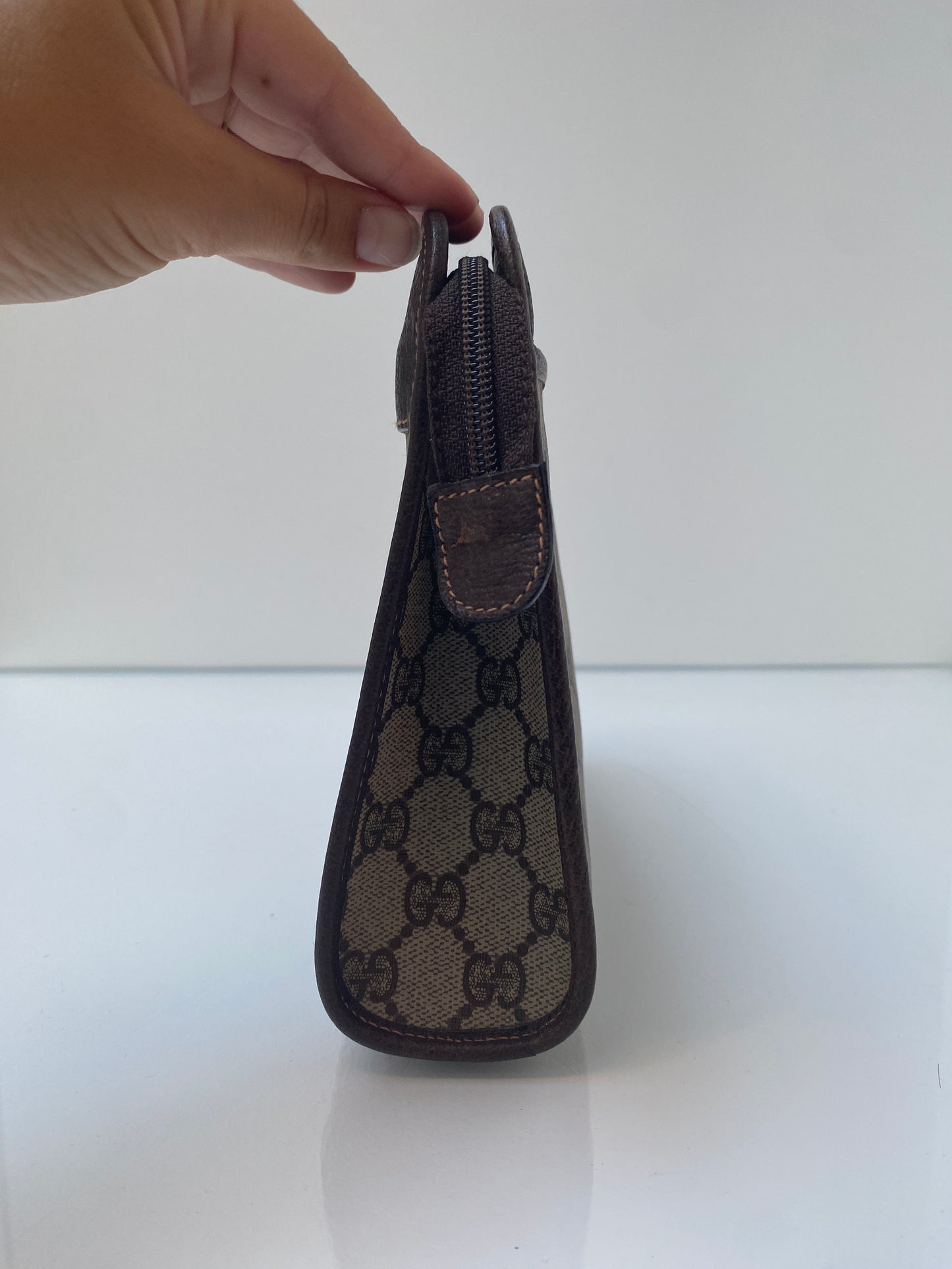 Gucci Monogram Pouch Bag