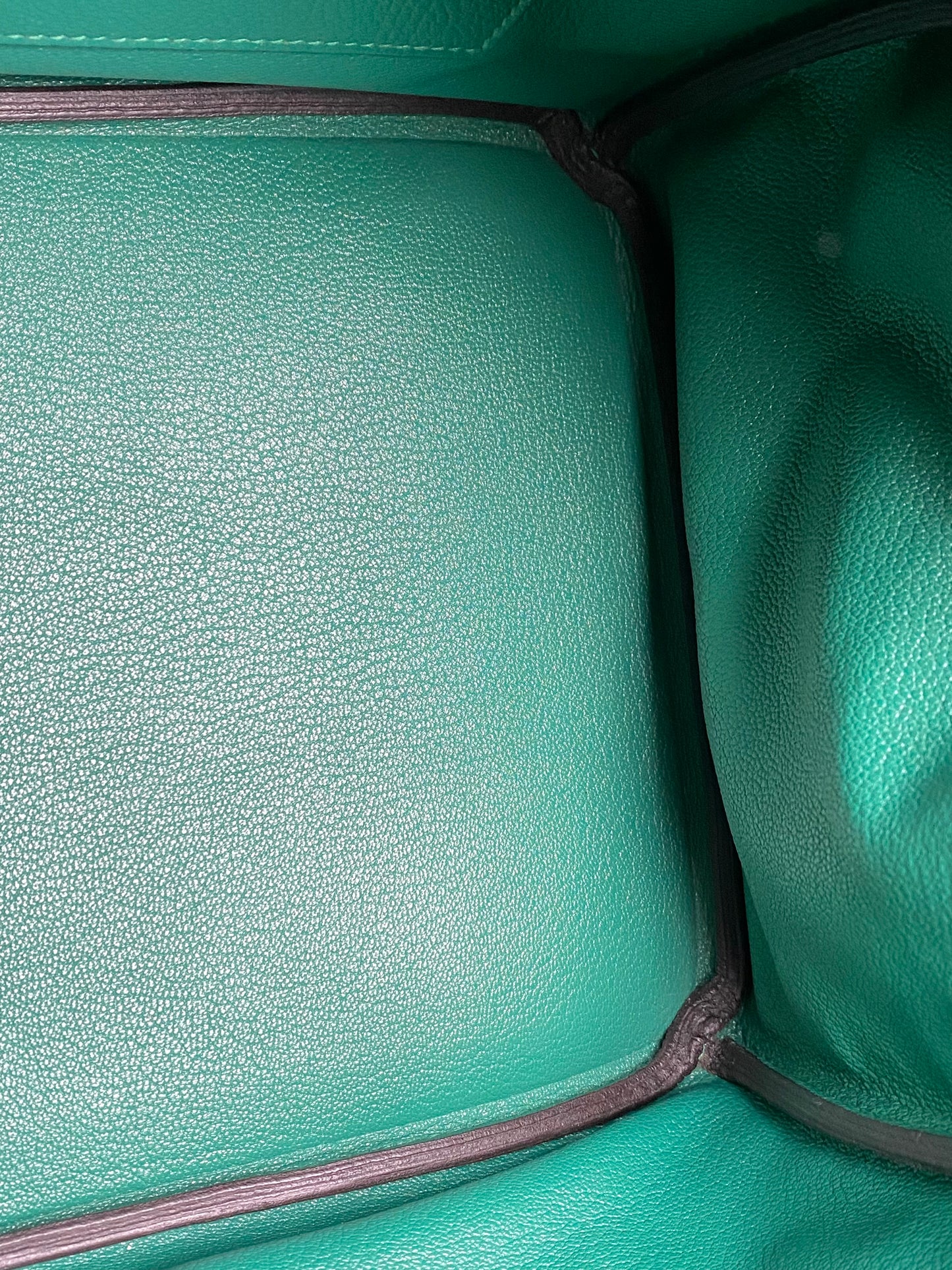 Hermes Birkin Malachite Togo GHW #Q