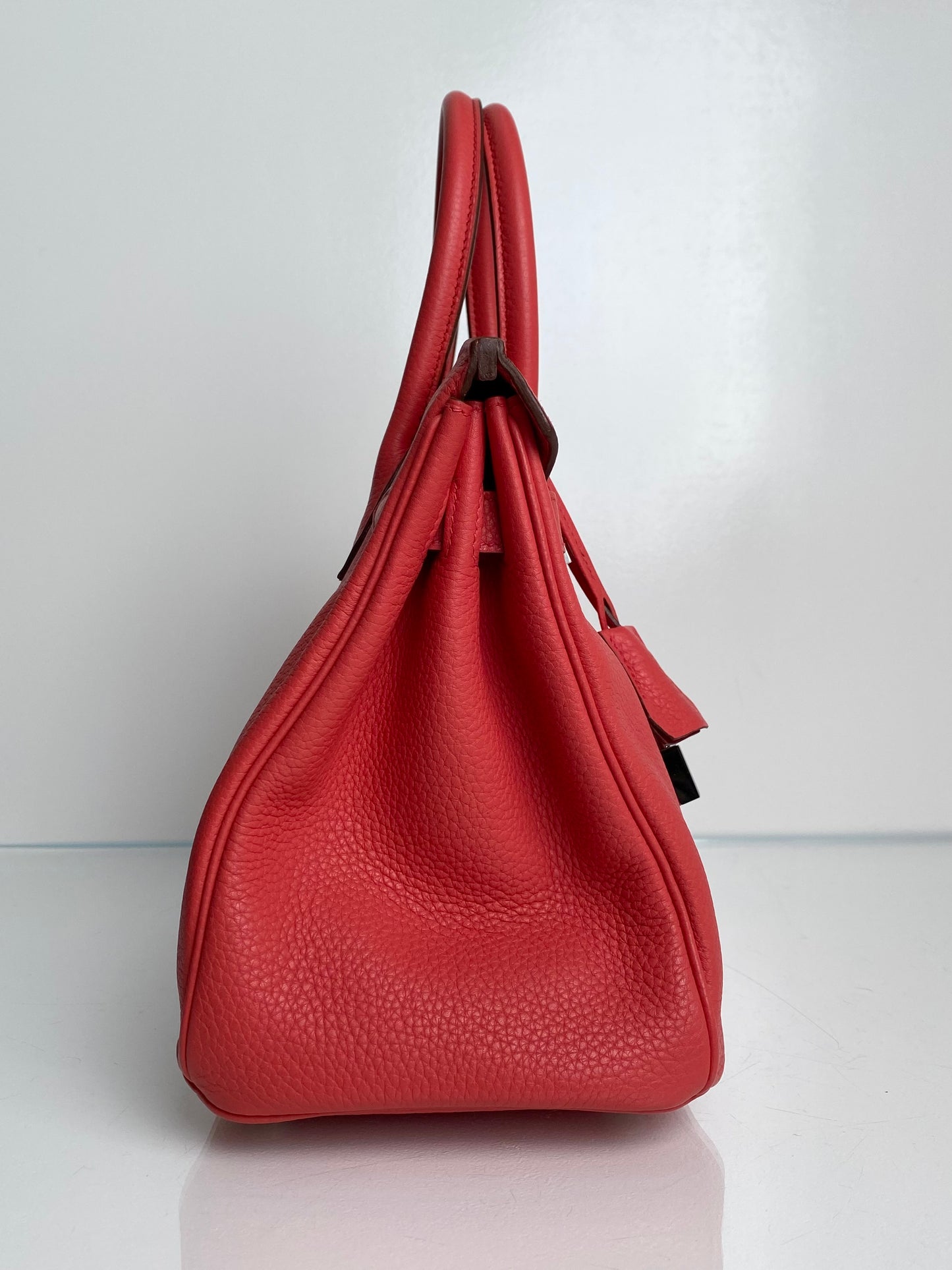 Hermes Birkin 30 Rose Jaipur Togo PHW #M