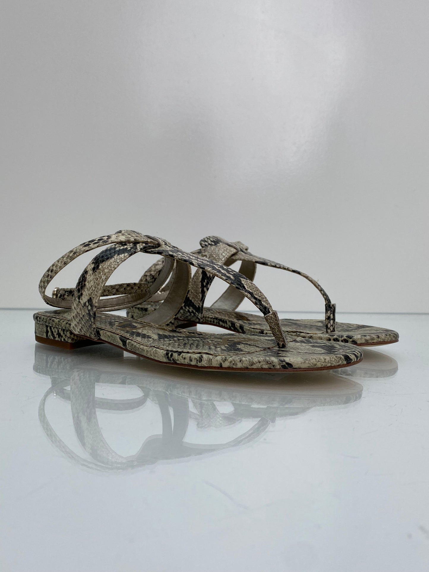 Sam Edelman Snakeprint Sandals, 9.5