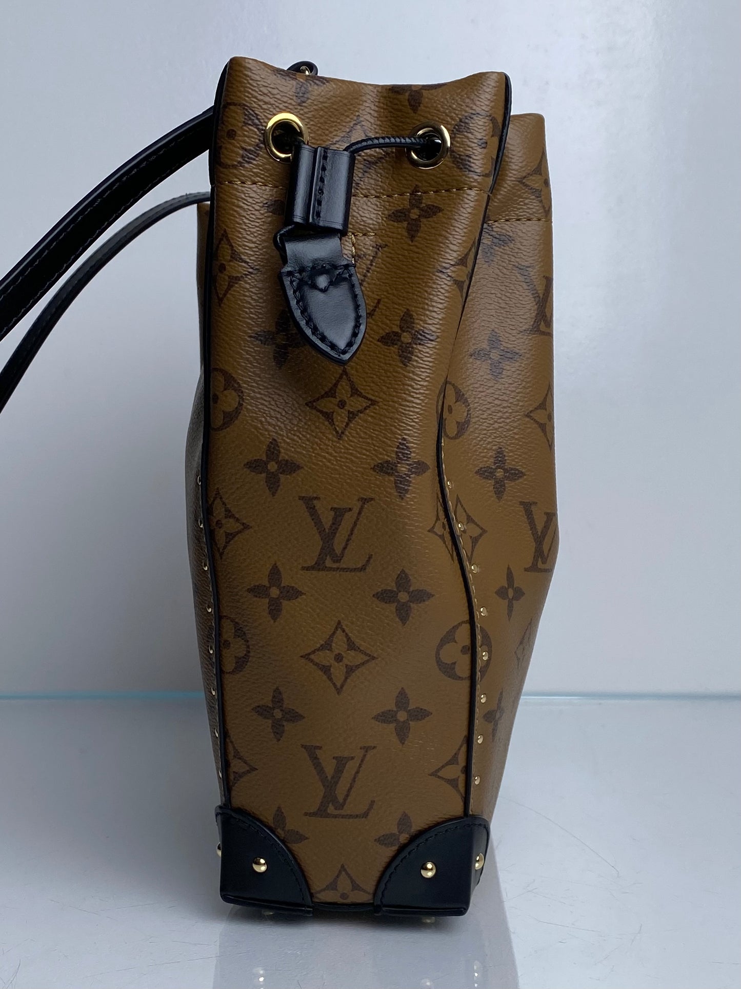 Louis Vuitton Noé Trunk PM Reverse Monogram Bag GHW