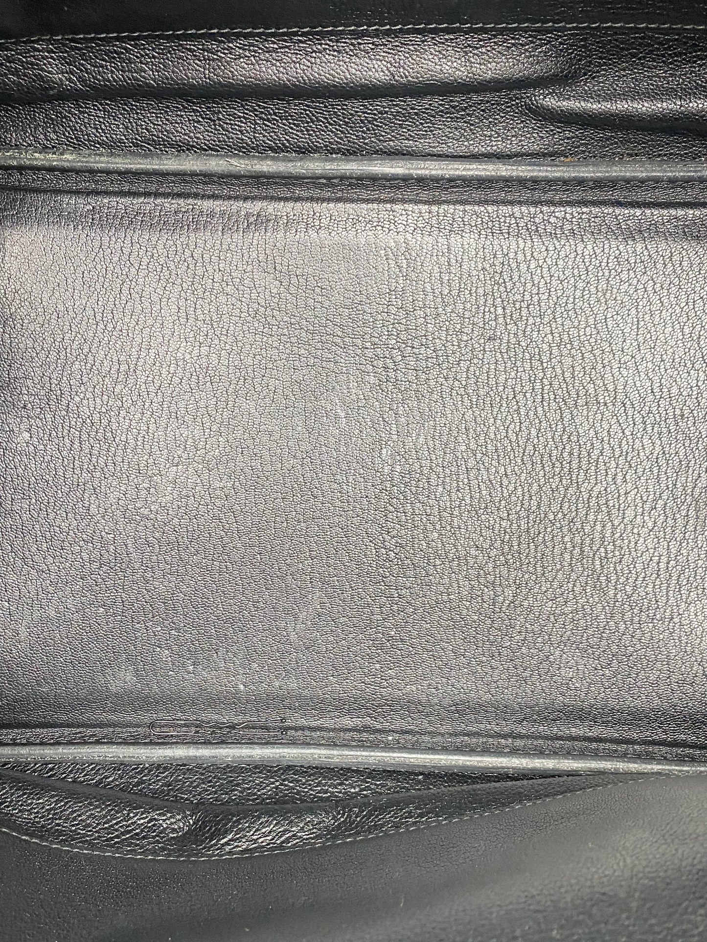 Hermes Birkin 35 Noir Clemence PHW #G