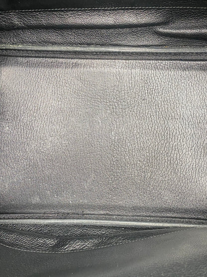 Hermes Birkin 35 Noir Clemence PHW #G
