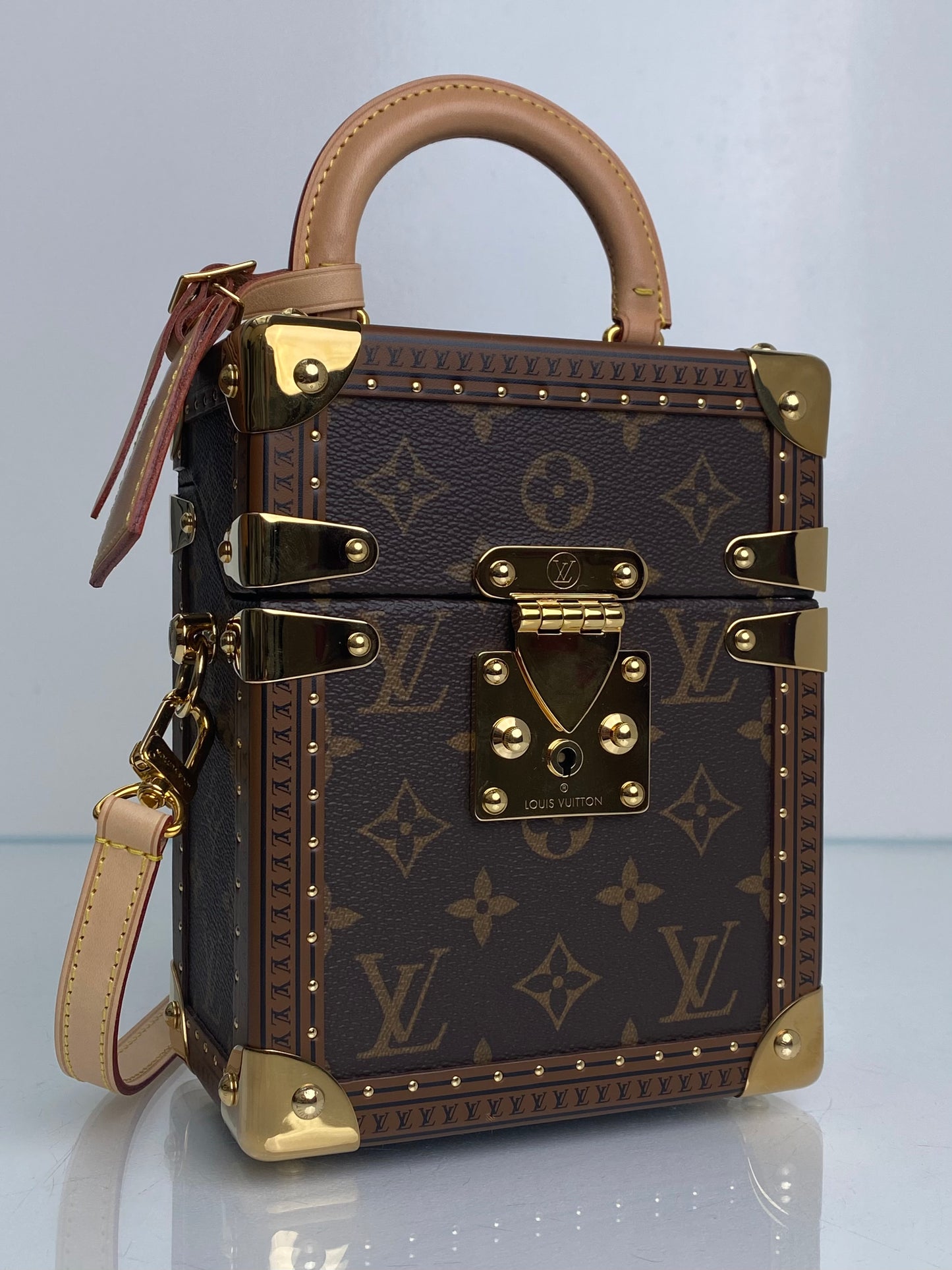 Louis Vuitton Monogram Canvas Camera Box Crossbody GHW