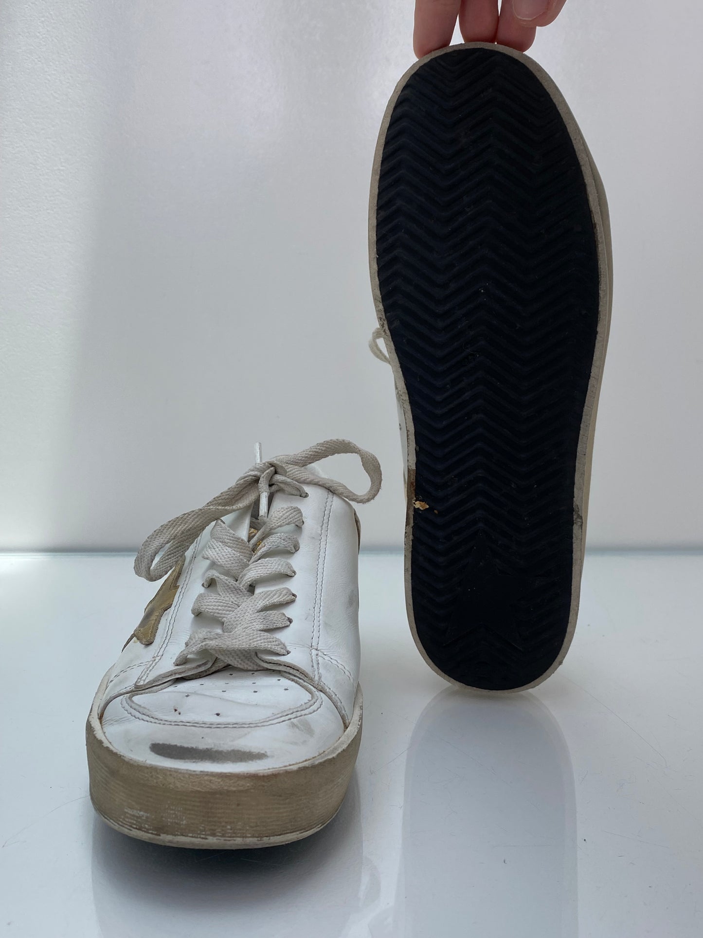 Golden Goose Ball Gold Star Sneakers, 40