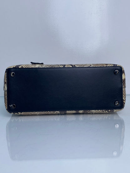 Tom Ford Black & Python Top Handle Bag RHW