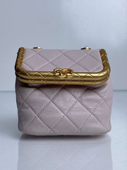 Chanel Lilac / Light Pink My Crush Mini Crossbody Bag GHW