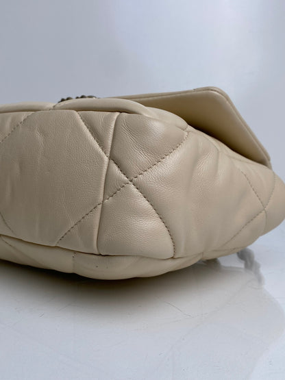 Chanel 19 Small Beige Clair Calfskin TTHW #30