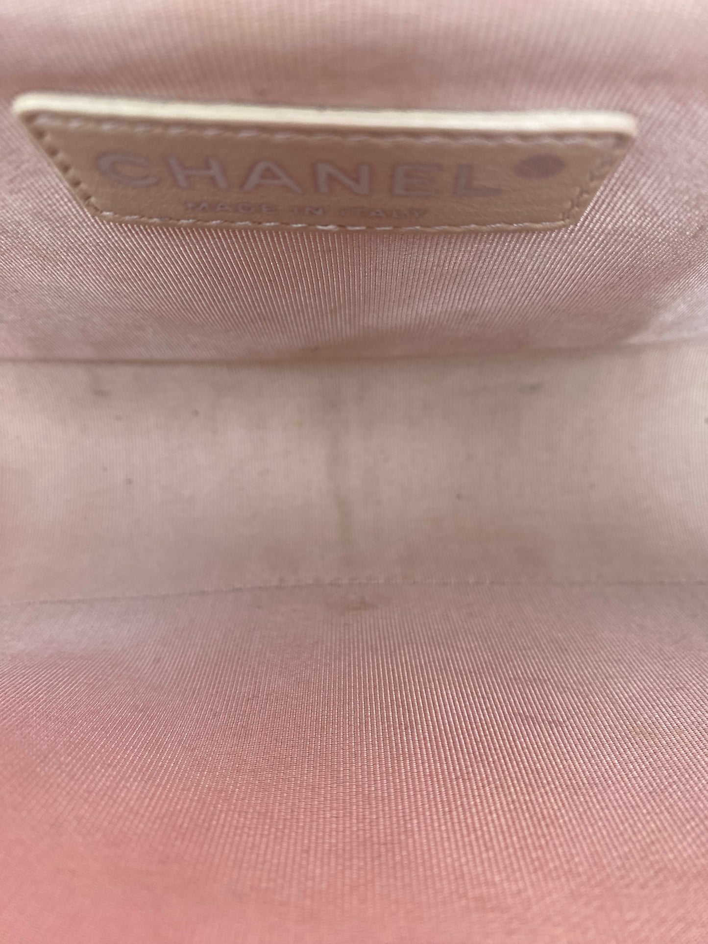 Chanel Pink Quilted Medium Boy Bag RHW