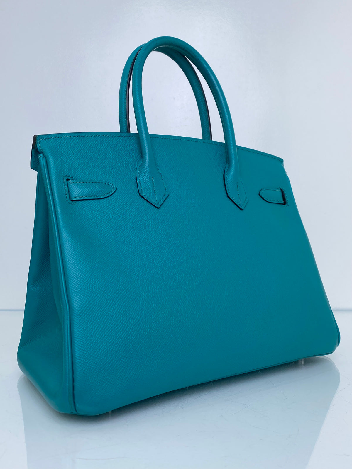 Hermes Birkin Bleu Paon Epsom PHW #X