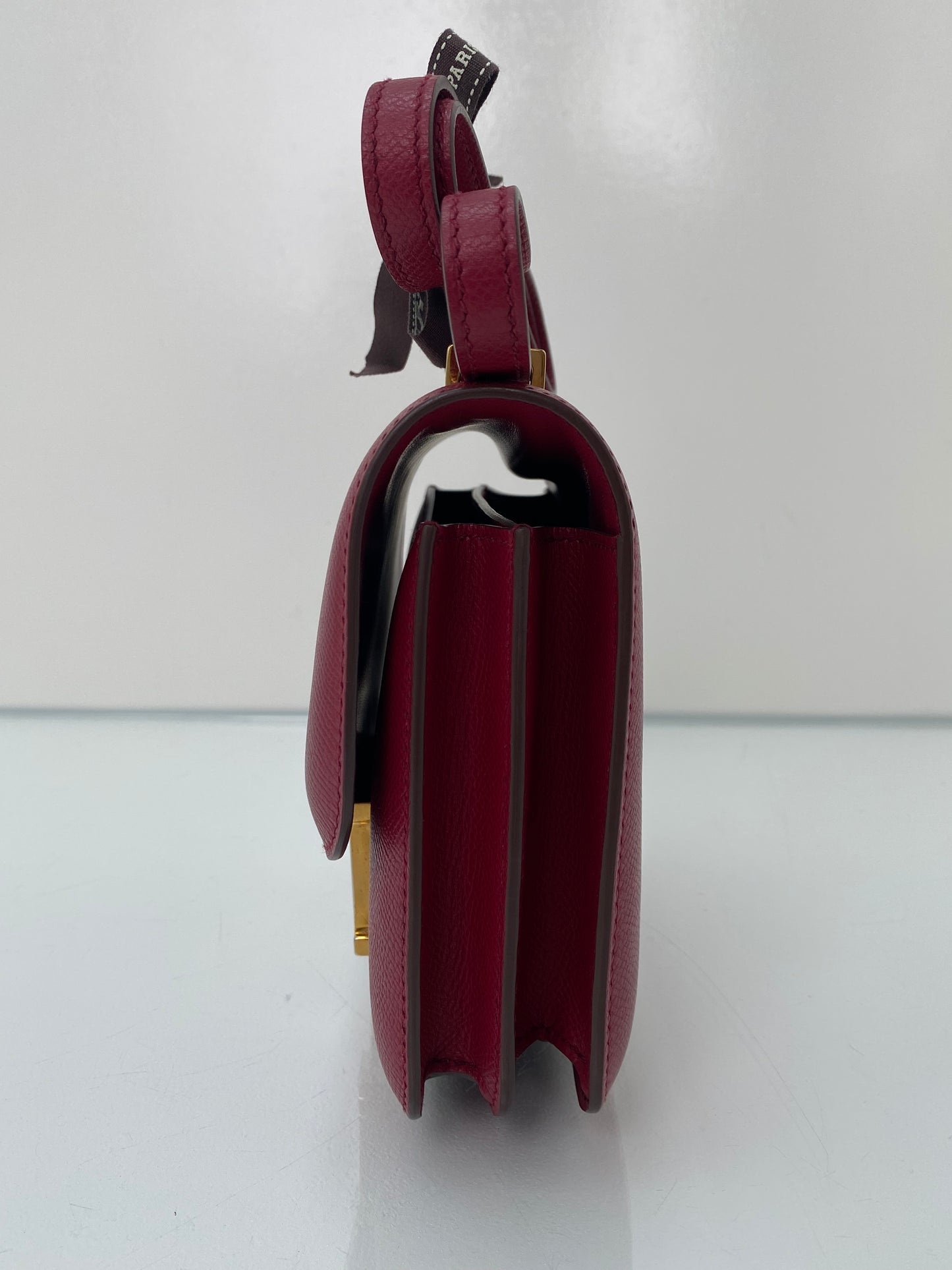 Hermes Christine Bordeaux Cornelian Togo PHW