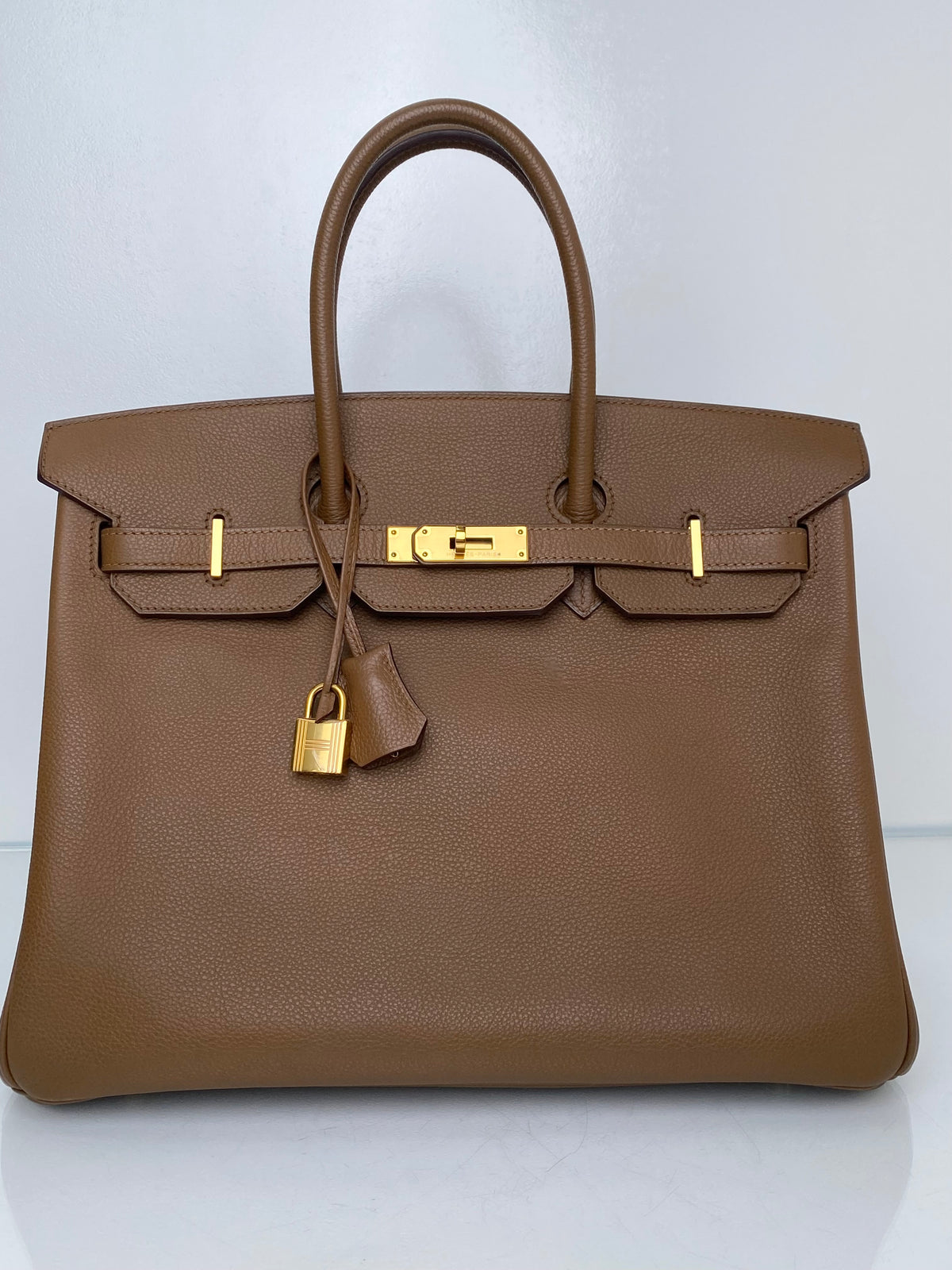 Hermes Birkin 35 Alezan Togo GHW #N