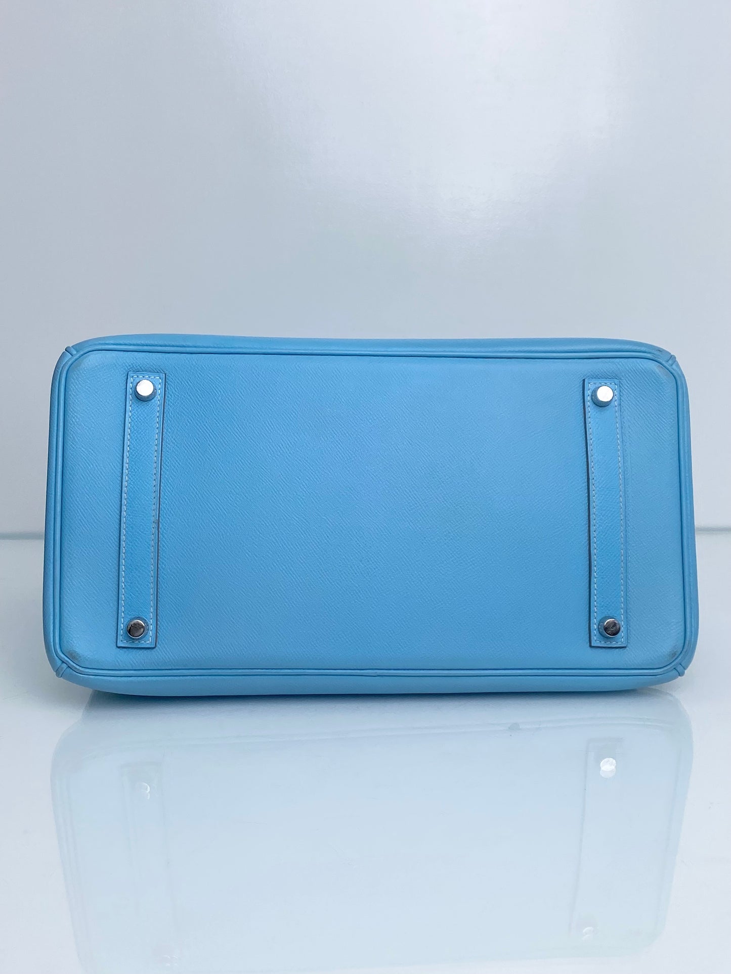 Hermes Birkin 35 Bleu Celeste / Mykonos Candy Epsom PHW #B