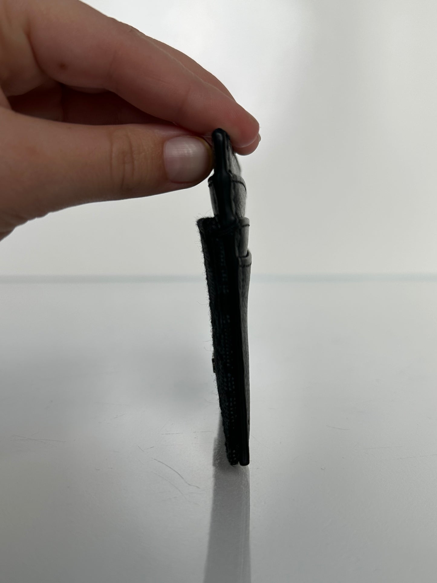 Dior Black Oblique & Leather Saddle Card Holder