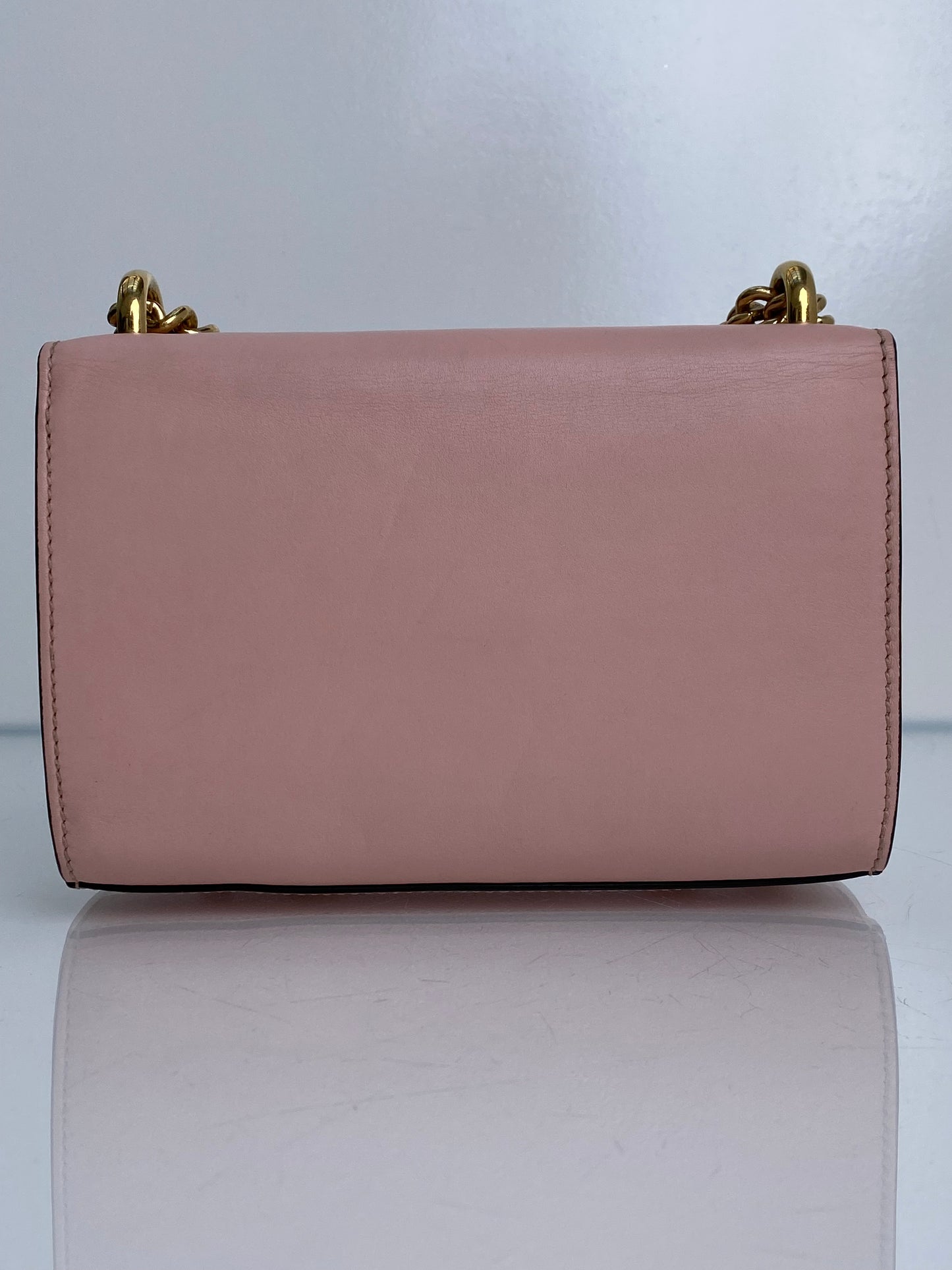 Gucci Pink Crystal Star Padlock Small Crossboday Bag GHW