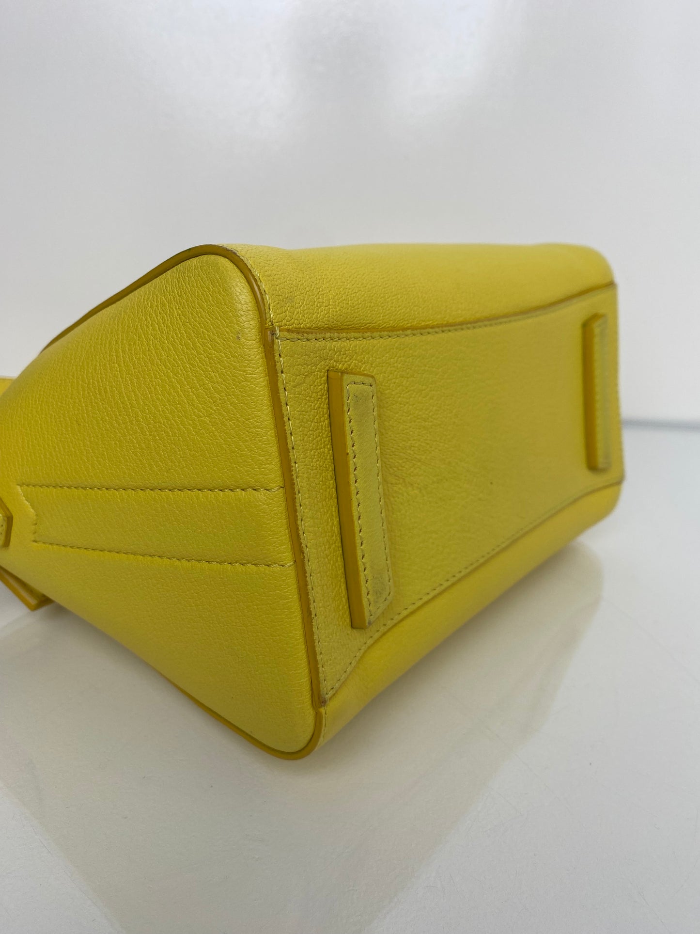 Givenchy Yellow Small Antigona Bag SHW