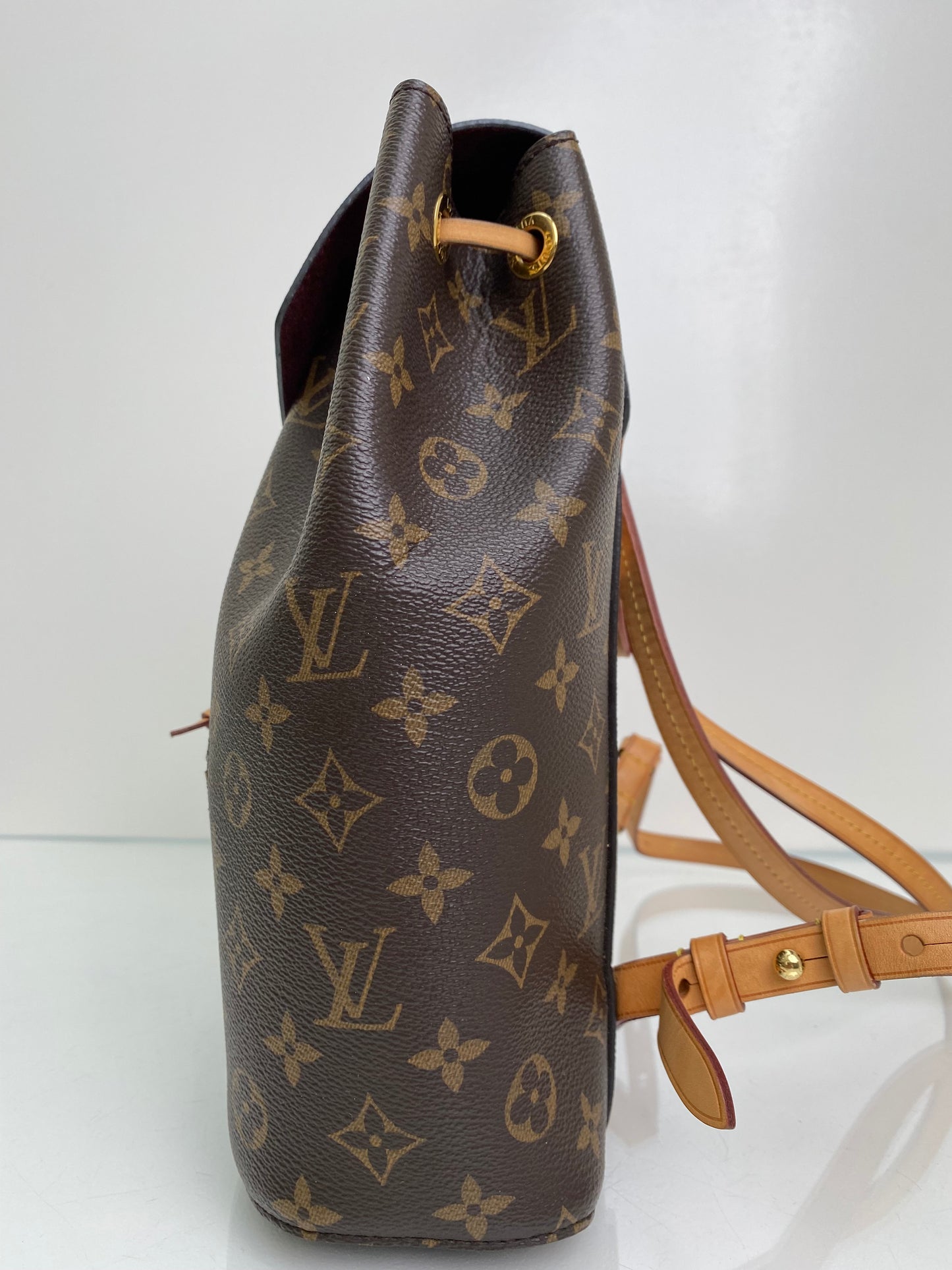 Louis Vuitton Monogam Mountsouris Backpack GHW