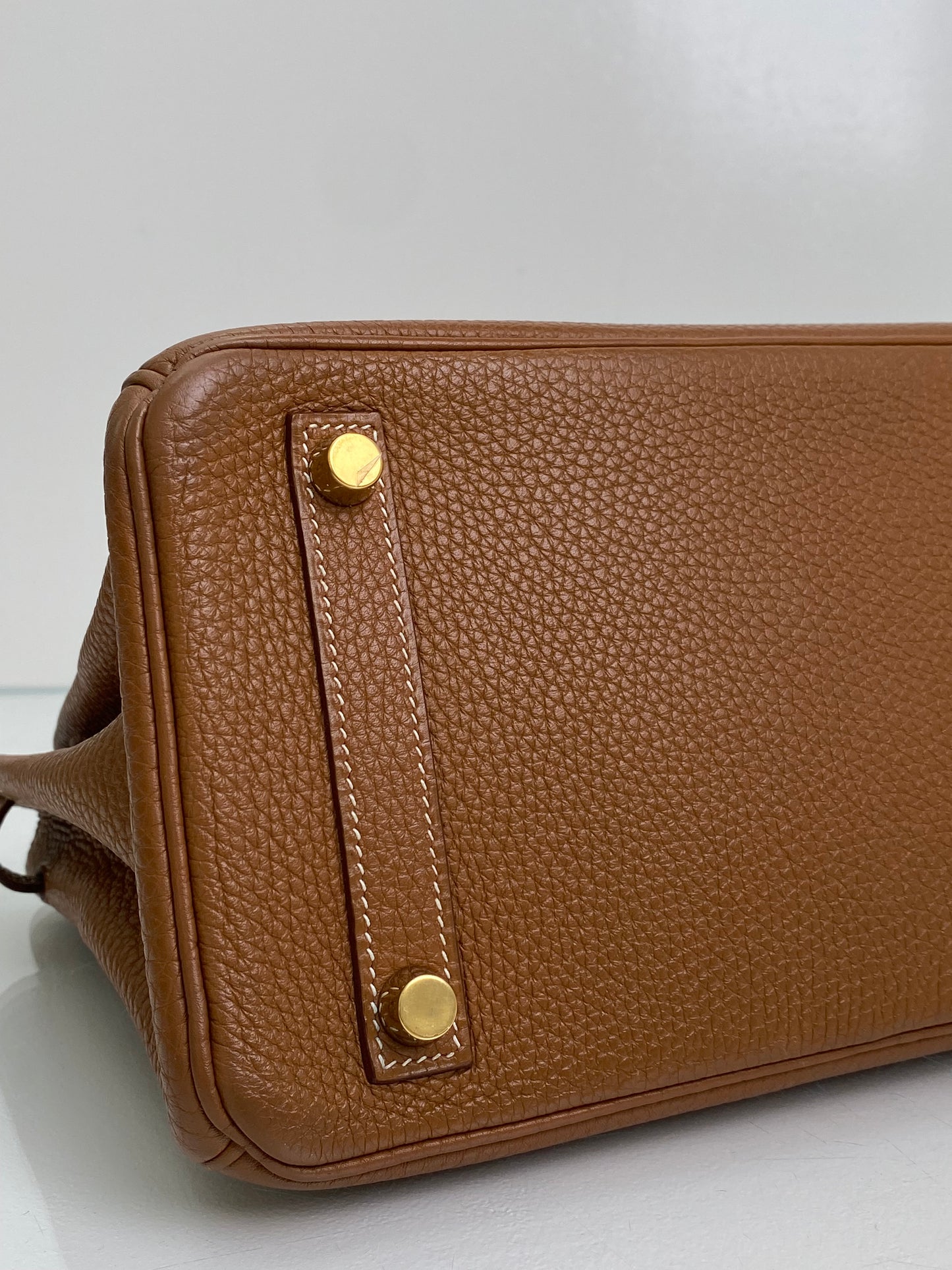 Hermes Birkin 25 Gold Togo GHW #P