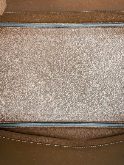 Hermes Birkin 35 Chocolate Togo GHW #Q