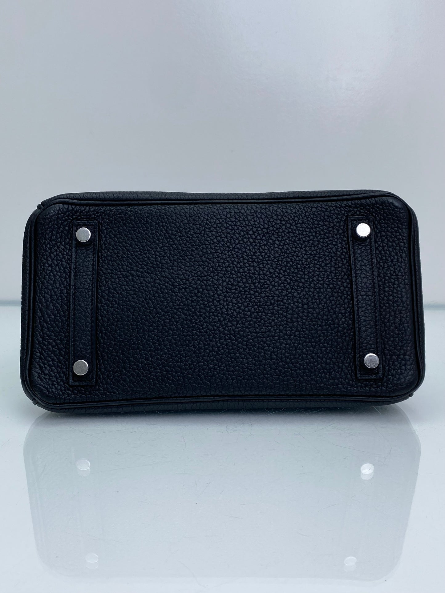Hermes Birkin 25 Noir Togo PHW #A