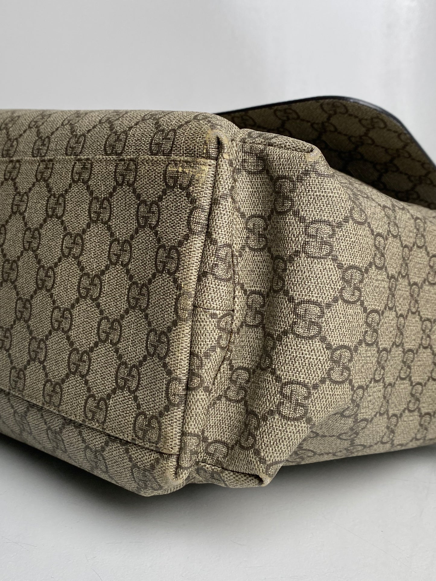 Gucci Guccisima Canvas Diaper Bag GHW