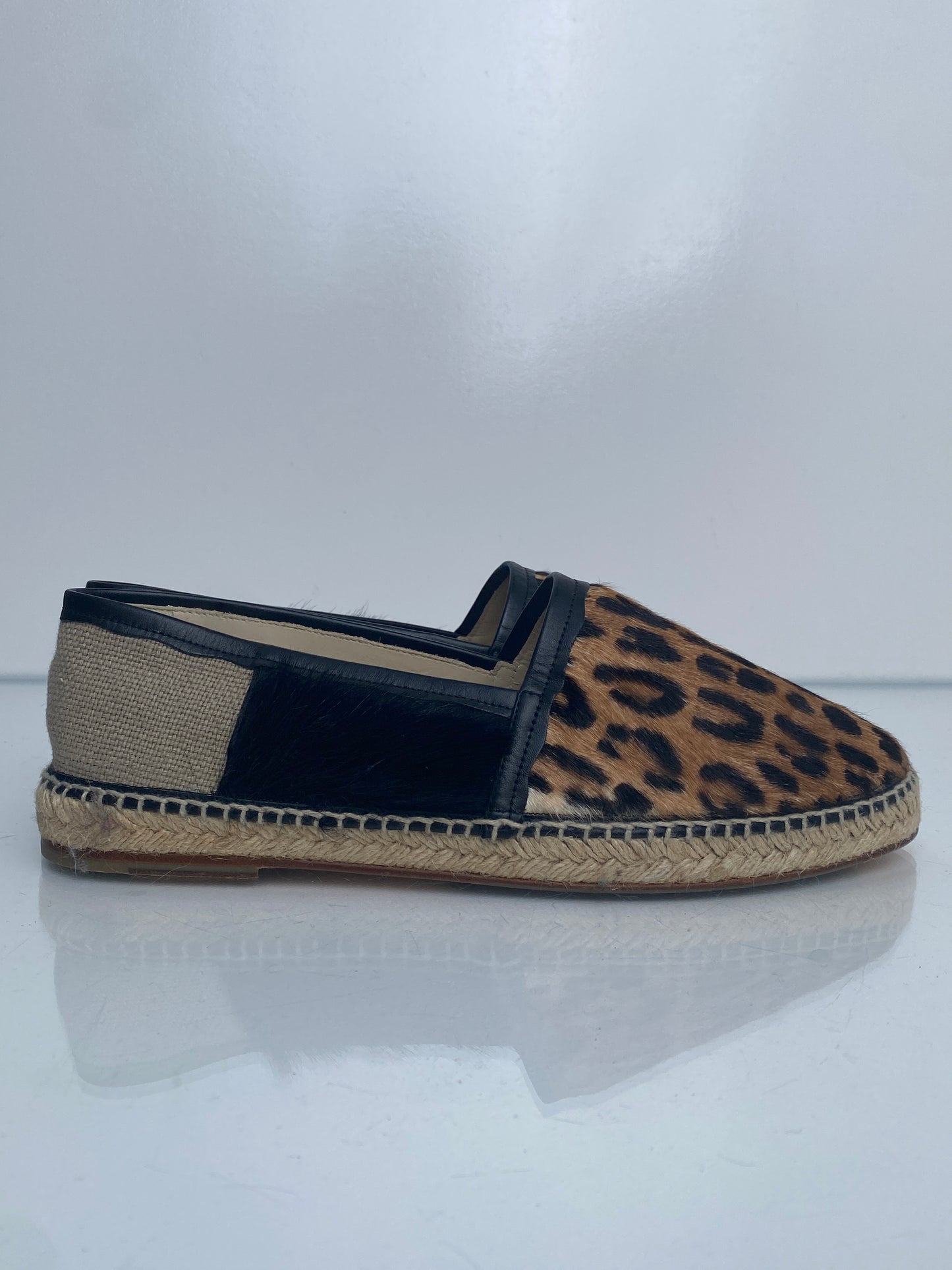 Dolce & Gabbana Men’s Cheetah Pony Hair Espadrilles, M 9
