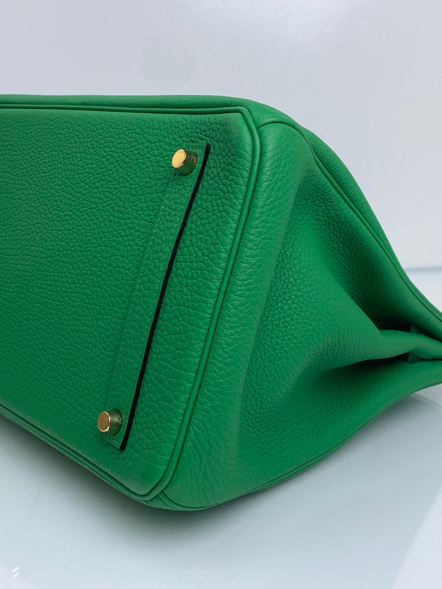 Hermes Birkin 35 Bamboo Togo GHW #R