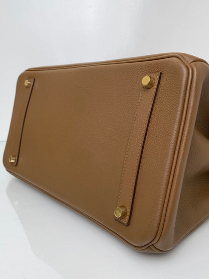 Hermes Birkin 35 Alezan Togo GHW #N