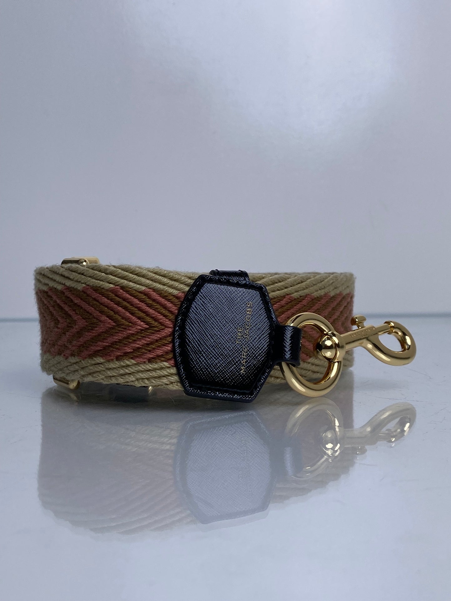 Marc Jacobs Brown, Pink, & Green Arrow Strap GHW