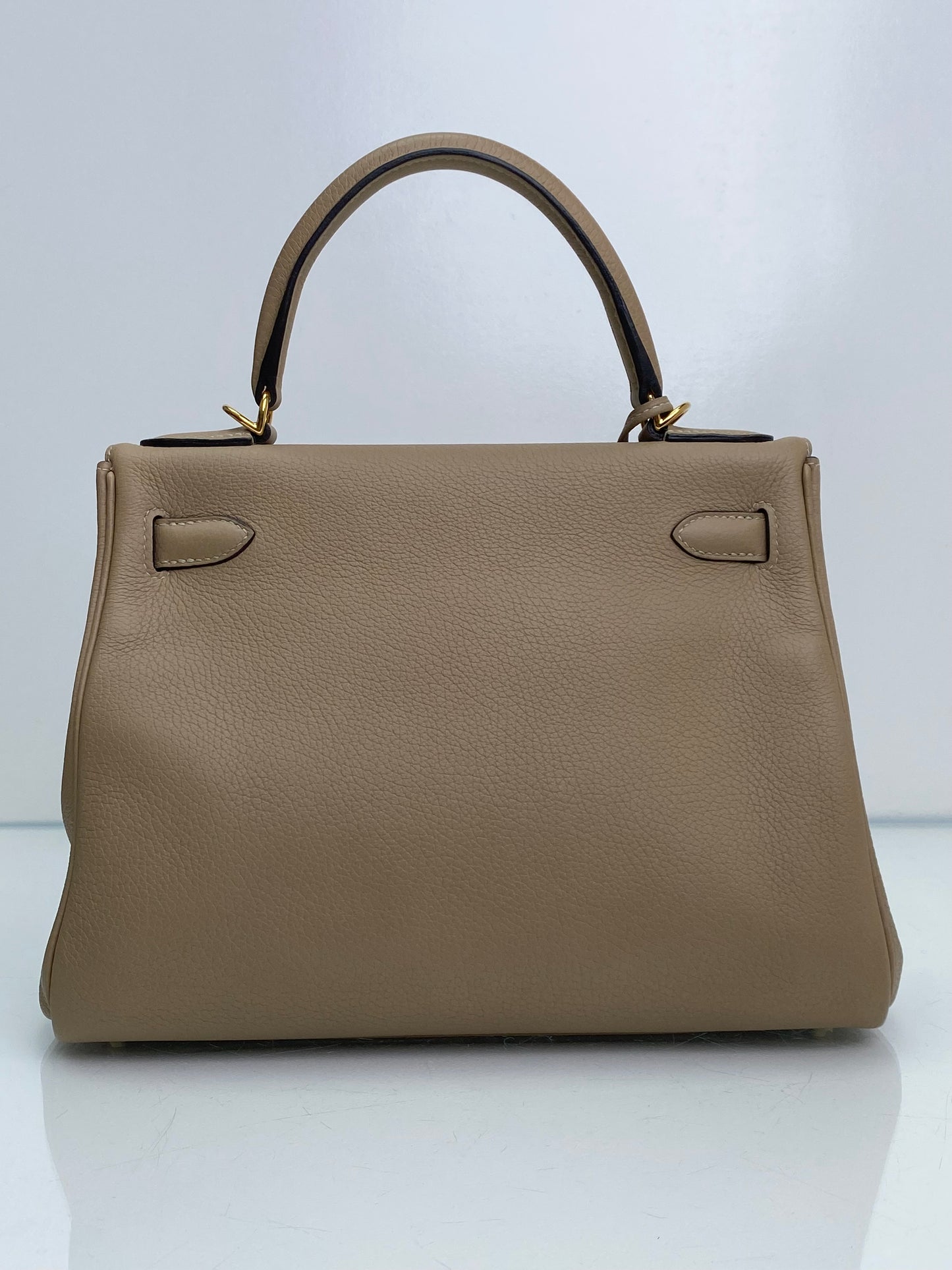Hermes Kelly 28 Trench Togo GHW #A