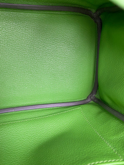 Hermes Birkin 25 Vert Yucca Togo GHW #B