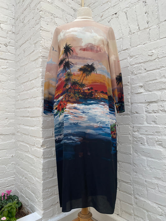 Valentino Silk Beach Dress, 10