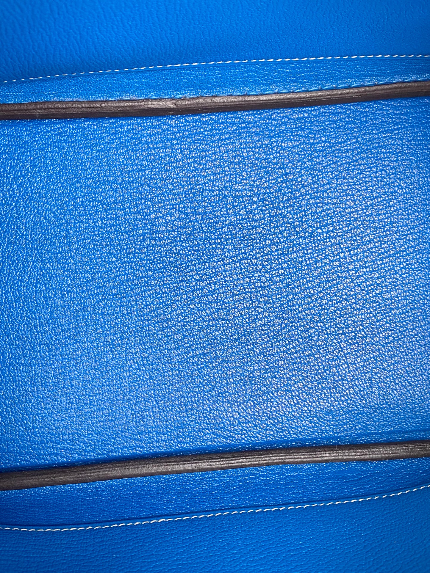 Hermes Birkin 25 Candy Blue Electric Mykonos Epsom PHW #O