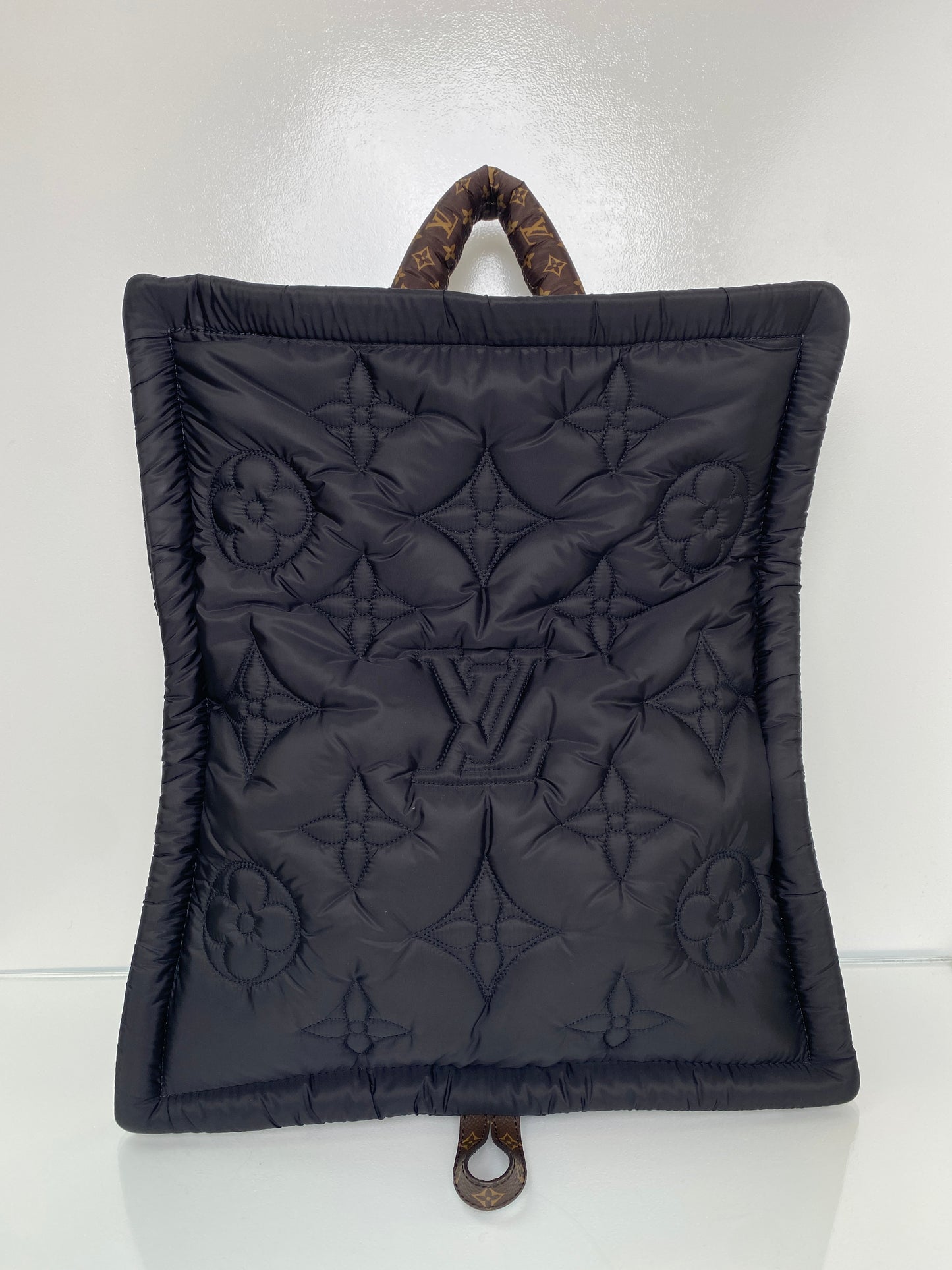 Louis Vuitton Black Nylon Puffer Backpack