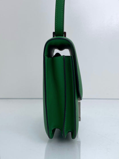Hermes Constance 18 Green Calf PHW