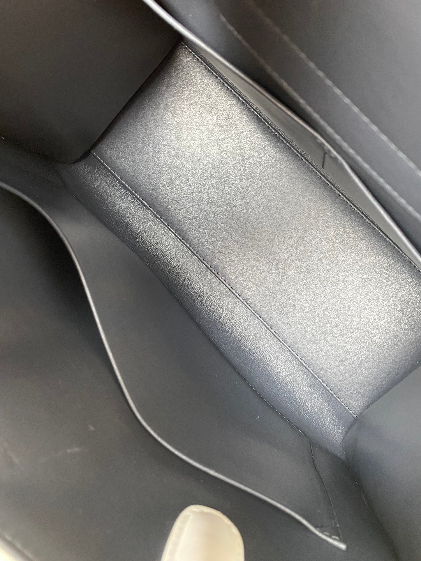 Christian Dior White Diorever Tophandle Bag SHW