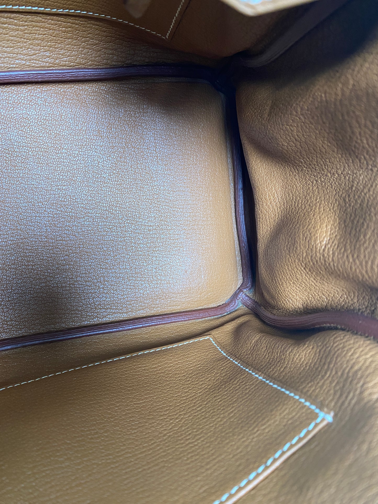 Hermes Birkin 30 Gold Togo GHW #Q