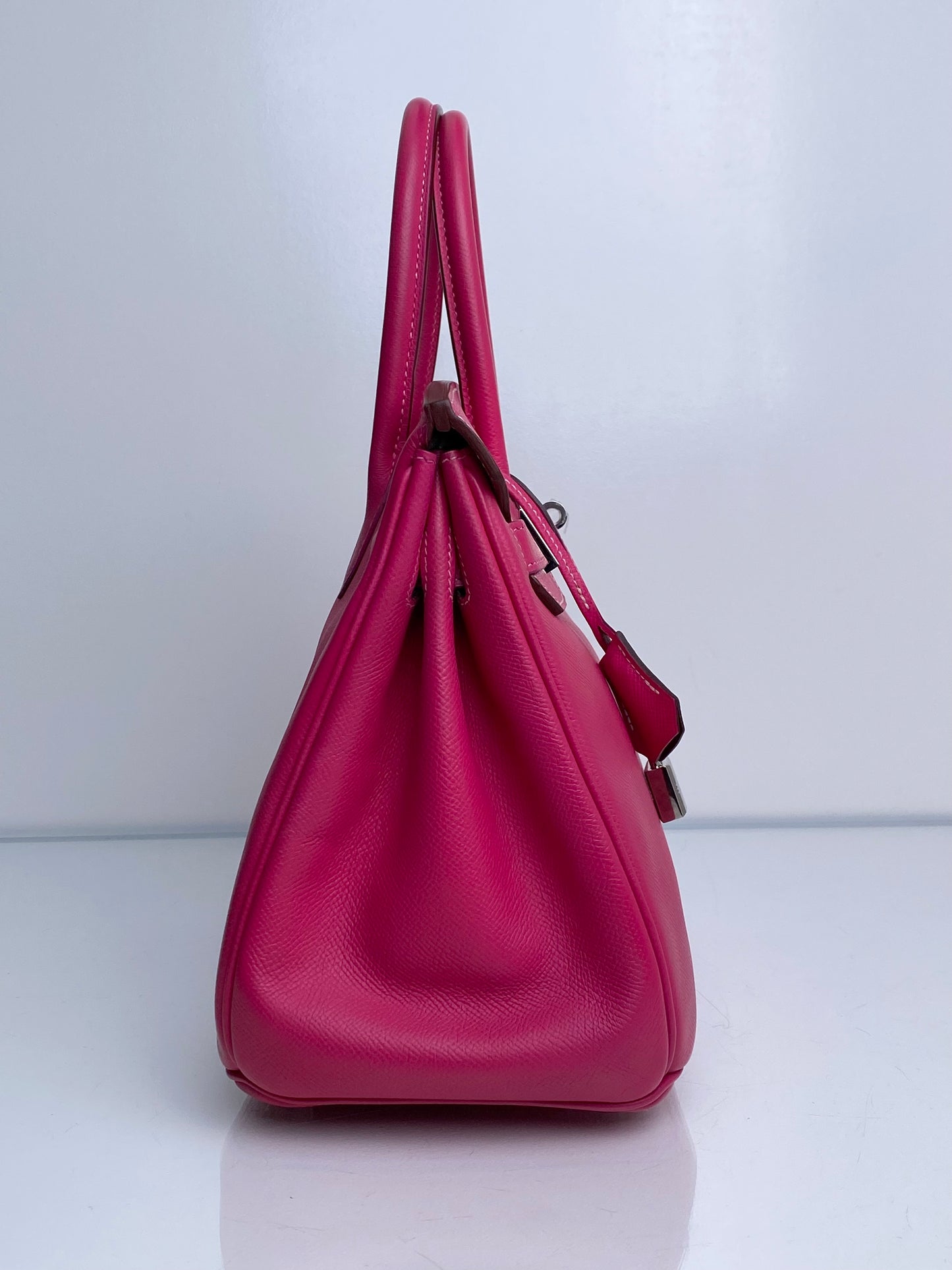 Hermes Birkin 30 Rose Tyrien/Tosca Candy Epsom PHW