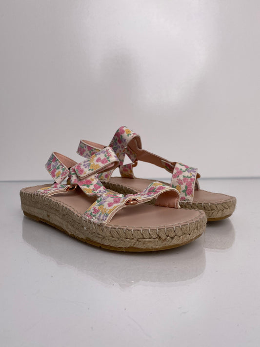 LoveShackFancy Floral Espadrille Sandals, 38